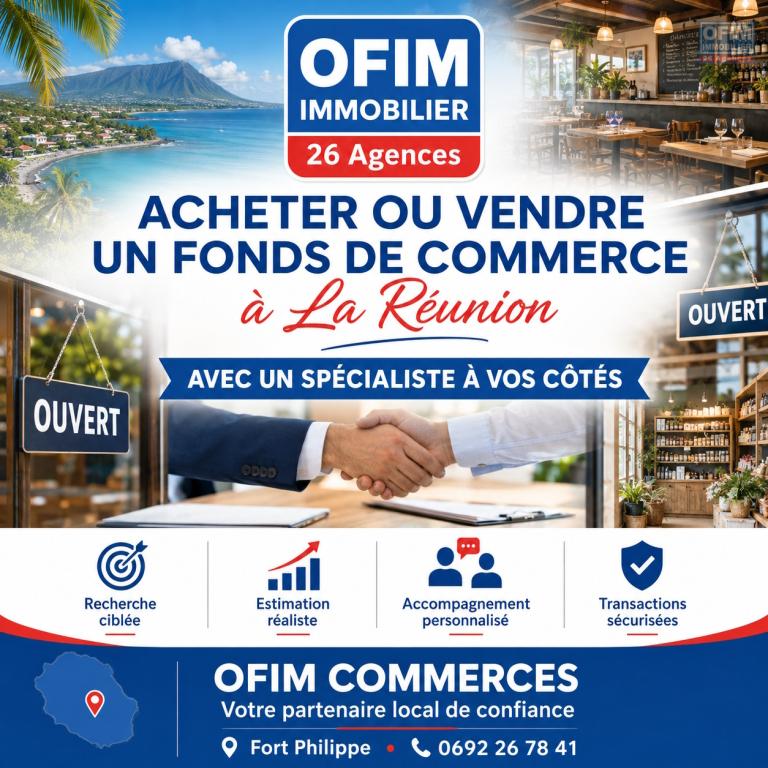Acheter ou vendre un fonds de commerce à La Réunion avec un spécialiste
